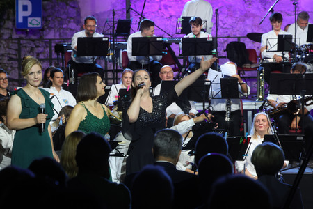 27. poletni večer ob Dnevu državnosti koncert Godbe Cerknica 39 Foto Ljubo Vukelič